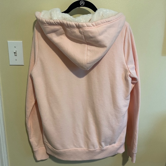 Womens Medium Hollister Logo Fleece Lined Hoodie - Picture 4 of 4